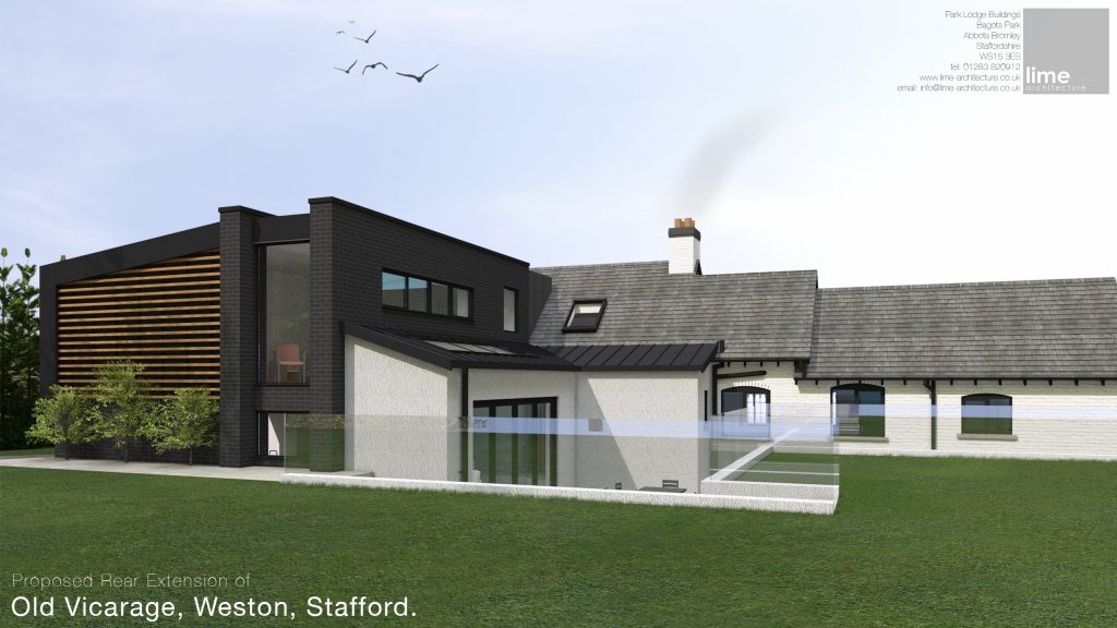 Cottage extension in Stafford.